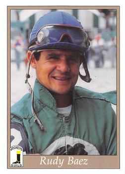 1996 Jockey Star Jockeys' Guild #45 Rudy Baez Front